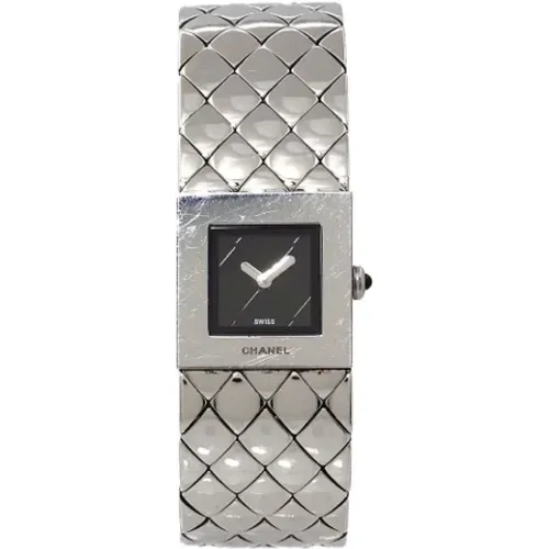 Pre-owned Glass watches , female, Sizes: ONE SIZE - Chanel Vintage - Modalova