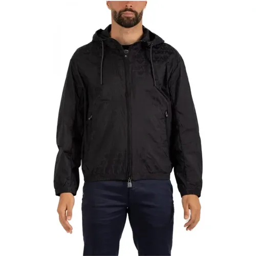 Men's Blouson Jacket , male, Sizes: 3XL, XL, S, M, L, 2XL - Emporio Armani - Modalova