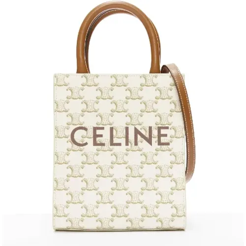 Pre-owned Canvas celine-bags , female, Sizes: ONE SIZE - Celine Vintage - Modalova