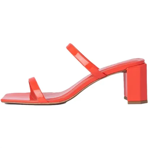 Flame High Heel Sandals , female, Sizes: 8 UK, 6 UK, 4 UK, 3 UK, 5 UK - By FAR - Modalova