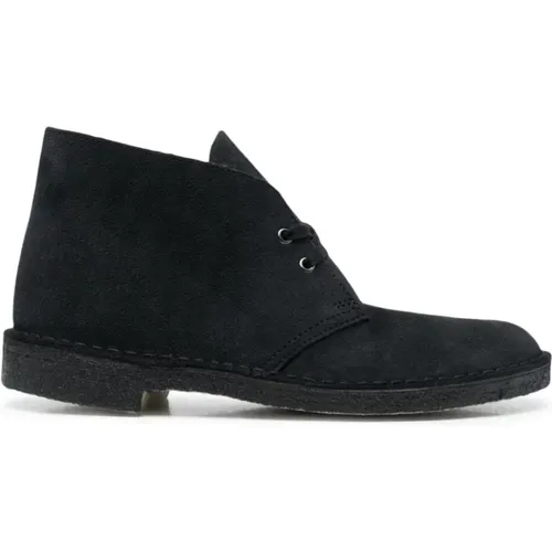 Desert Suede Leather Boots , male, Sizes: 8 UK, 8 1/2 UK - Clarks - Modalova