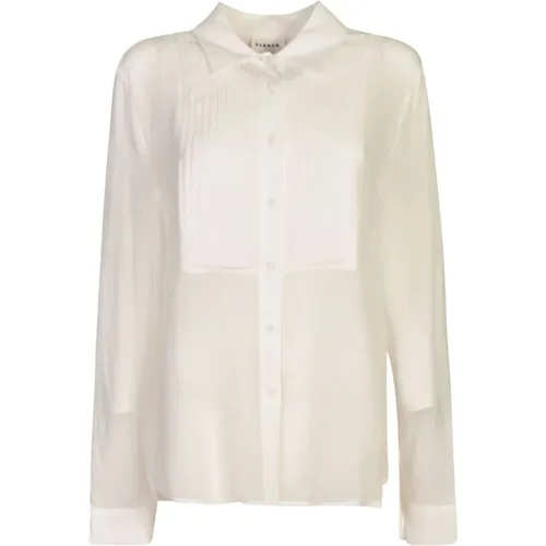 Cream Shirts for Women , female, Sizes: M, L - P.a.r.o.s.h. - Modalova