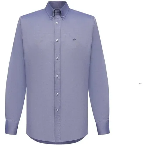 Langarmhemd aus Oxford-Baumwolle , Herren, Größe: L - PAUL & SHARK - Modalova