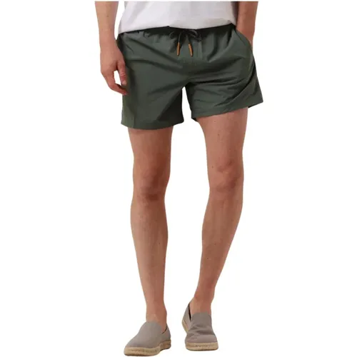 Grüne Boardshorts für Herren , Herren, Größe: 2XL - Sundek - Modalova