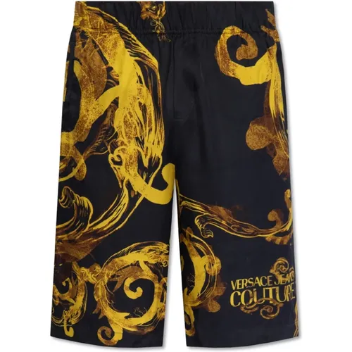 Bedruckte Shorts , Herren, Größe: XL - Versace Jeans Couture - Modalova