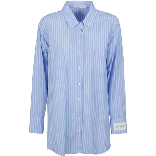 Azzurro Long Sleeve Shirt , female, Sizes: XS - Hinnominate - Modalova