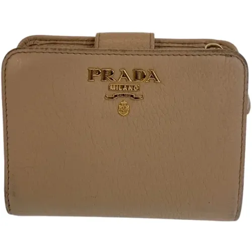 Pre-owned Leder Portemonnaies , Damen, Größe: ONE Size - Prada Vintage - Modalova