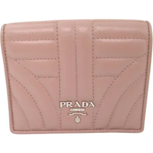 Pre-owned Leather wallets , female, Sizes: ONE SIZE - Prada Vintage - Modalova