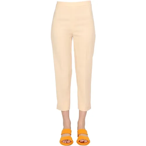 Cropped Trousers Boutique Moschino - Boutique Moschino - Modalova