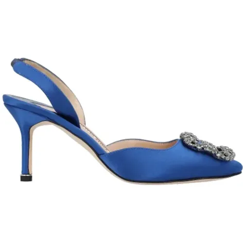 Leder heels Manolo Blahnik - Manolo Blahnik - Modalova