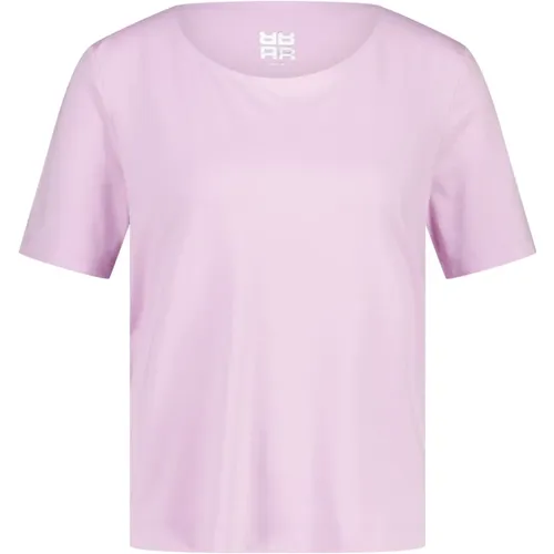Viscose Blend T-Shirt Loose Fit , female, Sizes: 2XL, XS, M, L - RIANI - Modalova