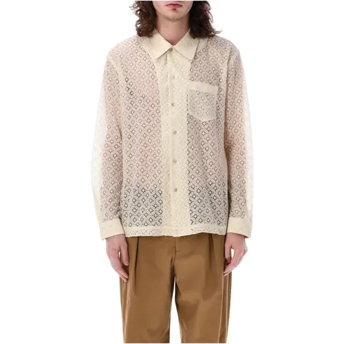 Harmony Embroidery Shirt , male, Sizes: M, L, XL - Séfr - Modalova