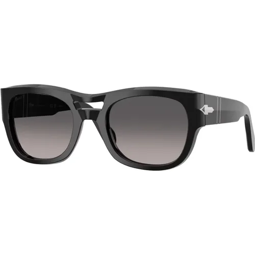 Stilvolle Sonnenbrille in Blauton , unisex, Größe: 54 MM - Persol - Modalova