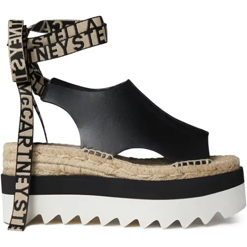 Sandals with Platform Heel , female, Sizes: 2 UK, 5 UK, 4 UK, 3 UK, 6 UK - Stella Mccartney - Modalova