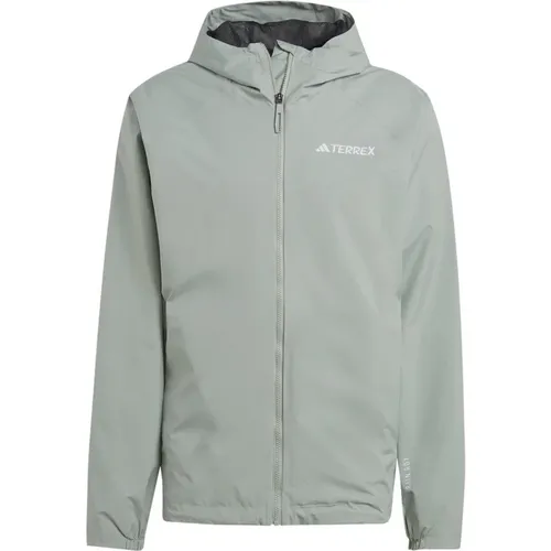 Terrex Multi 2L Rain Jacket , male, Sizes: L, M - Adidas - Modalova