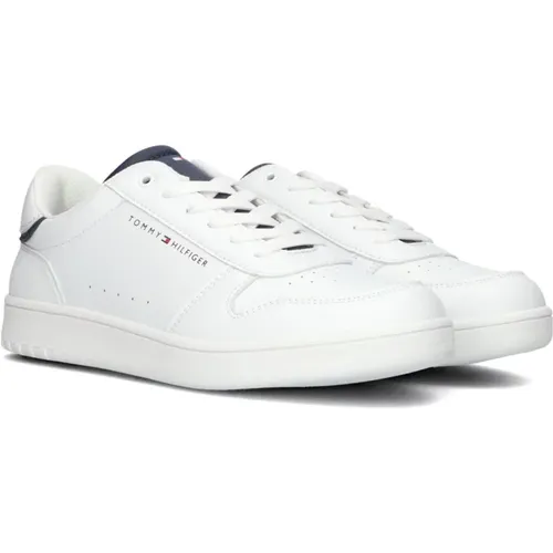 Jungen Niedrige Sneakers Stilvoller Komfort , Herren, Größe: 40 EU - Tommy Hilfiger - Modalova