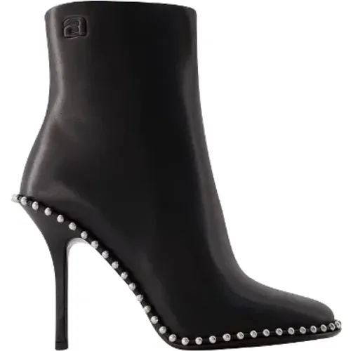 Leather boots , female, Sizes: 5 UK - alexander wang - Modalova