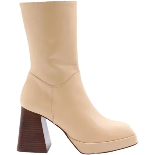 Heeled Boots , female, Sizes: 7 UK, 3 UK, 4 UK - Angel Alarcon - Modalova