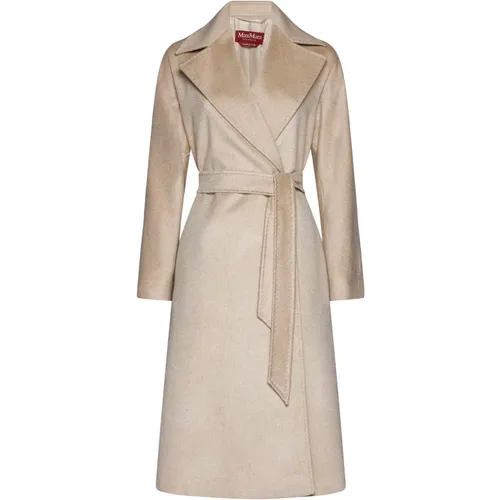 Umido Melange Cashmere Coat , female, Sizes: 2XS, 3XS, 4XS - Max Mara Studio - Modalova