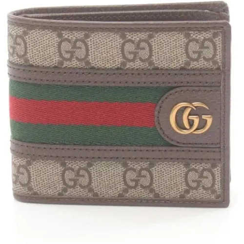 Pre-owned Leather wallets , female, Sizes: ONE SIZE - Gucci Vintage - Modalova