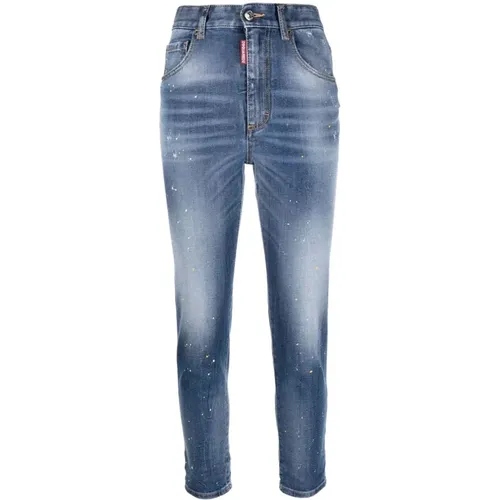 Skinny Jeans , Damen, Größe: 3XS - Dsquared2 - Modalova