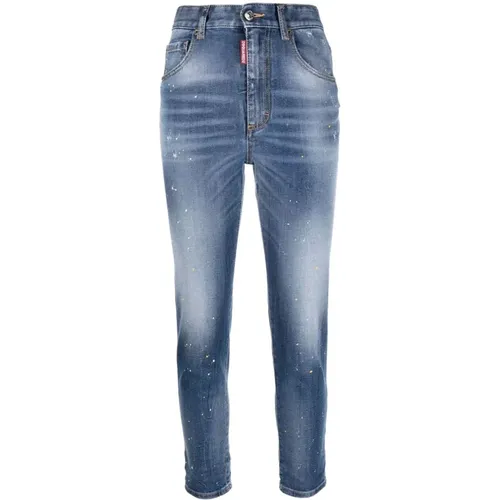 Skinny Jeans , Damen, Größe: XS - Dsquared2 - Modalova