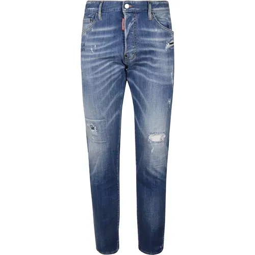 Marineblaue Cool Guy Jeans , Herren, Größe: M - Dsquared2 - Modalova