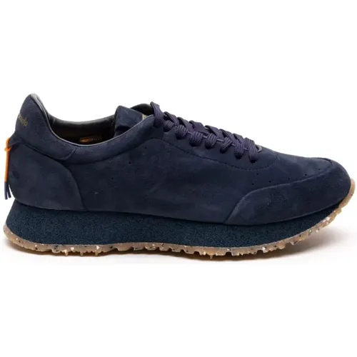 Men's Shoes Sneakers Blu Ss24 , male, Sizes: 8 UK, 7 UK, 11 UK, 9 UK - Barracuda - Modalova