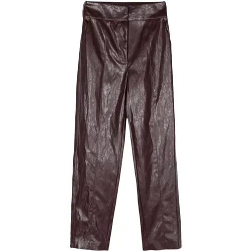 Bordeaux Trousers Aw24 Chic Style , female, Sizes: S - Federica Tosi - Modalova