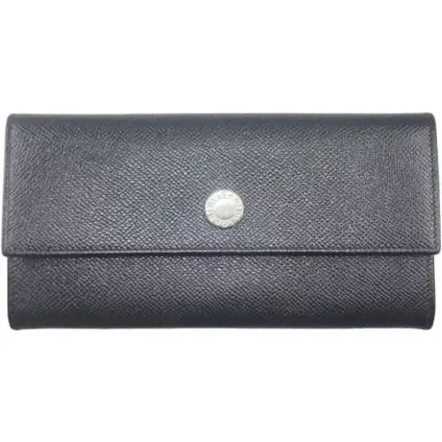 Pre-owned Leather wallets , female, Sizes: ONE SIZE - Bvlgari Vintage - Modalova