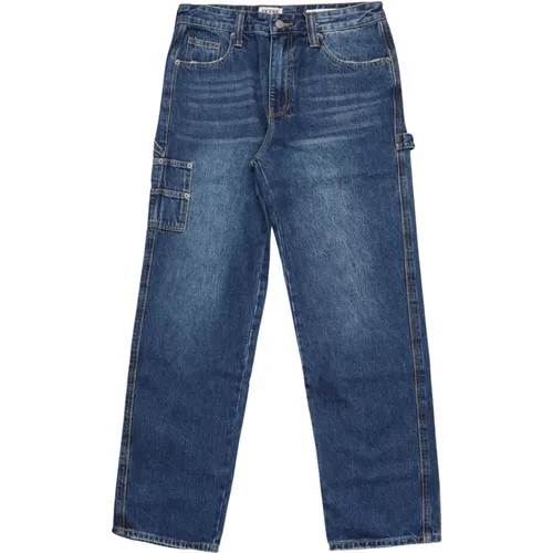 Dark Wash Carpenter Jeans , male, Sizes: W34 - Guess - Modalova
