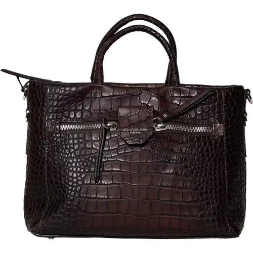 Women's Bags Handbag Marrone Noos , female, Sizes: ONE SIZE - Gianni Chiarini - Modalova