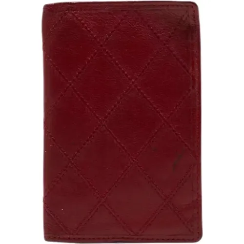 Pre-owned Leather wallets , female, Sizes: ONE SIZE - Chanel Vintage - Modalova