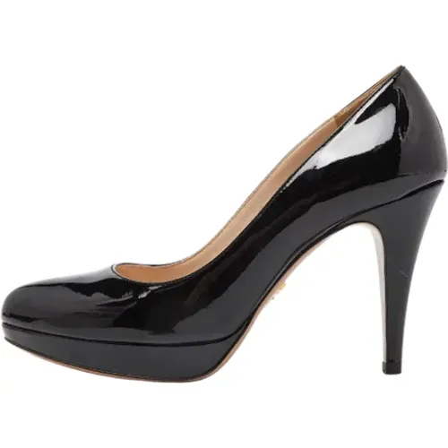Pre-owned Leather heels , female, Sizes: 3 UK - Prada Vintage - Modalova