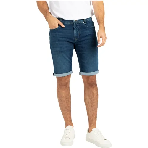 Light Sweat Denim Bermuda Shorts , male, Sizes: W38 - MAC - Modalova