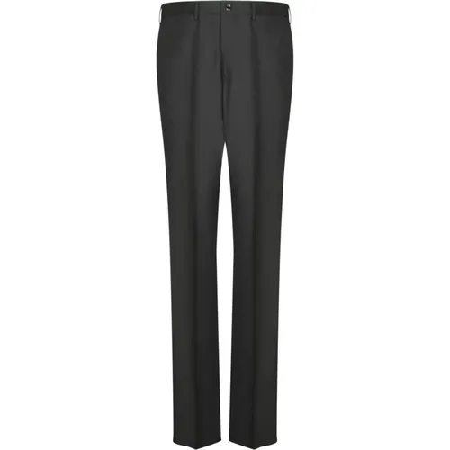 Schwarze Herrenhose Aw24 , Herren, Größe: S - Dell'oglio - Modalova