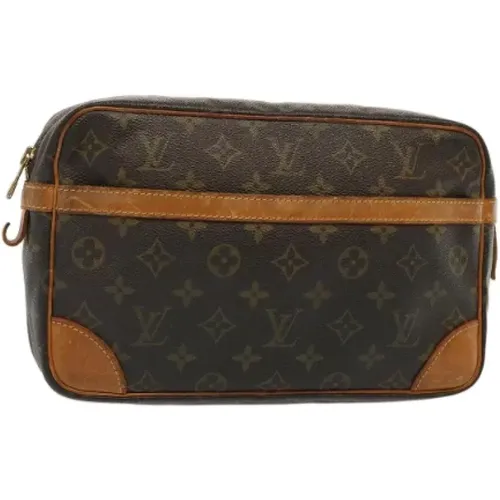 Pre-owned Canvas clutches , female, Sizes: ONE SIZE - Louis Vuitton Vintage - Modalova