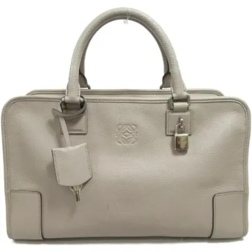 Pre-owned Leather handbags , female, Sizes: ONE SIZE - Loewe Pre-owned - Modalova