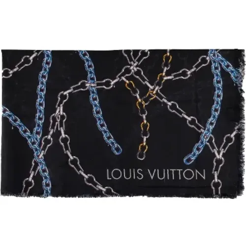 Pre-owned Silk scarves , female, Sizes: ONE SIZE - Louis Vuitton Vintage - Modalova