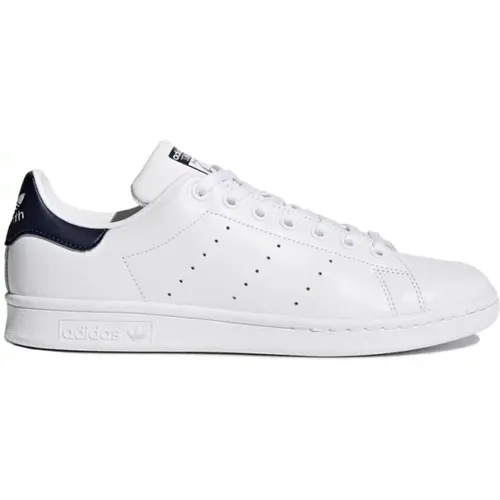 Stan Smith Leather Sneakers , male, Sizes: 9 1/2 UK, 8 1/2 UK, 9 UK - Adidas - Modalova