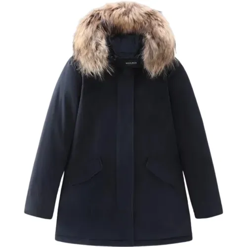 Arctic Parka with Detachable Fur , female, Sizes: XS, XL, S, L, M - Woolrich - Modalova