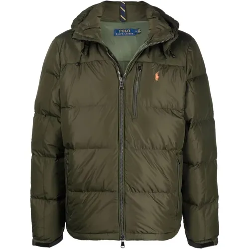 Down fill jacket , male, Sizes: S - Polo Ralph Lauren - Modalova