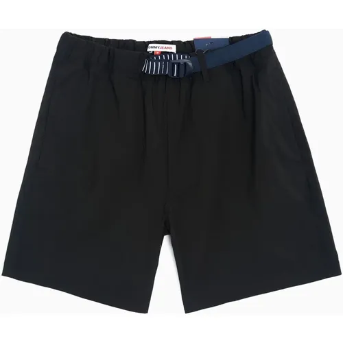 Blaue Baumwoll-Bermuda-Shorts - Tommy Jeans - Modalova