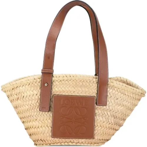 Pre-owned Raffia totes , female, Sizes: ONE SIZE - Loewe Pre-owned - Modalova