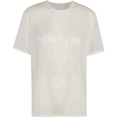 Logo Tee Shirt , female, Sizes: XS, S - Helmut Lang - Modalova