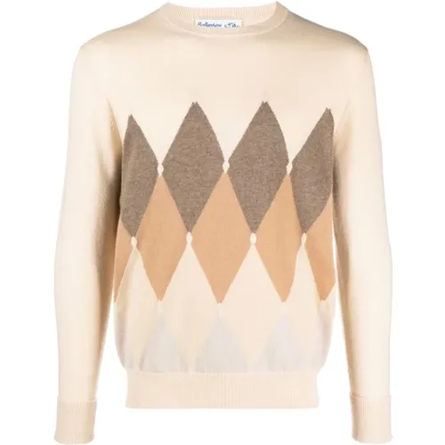 Luxurious Cashmere Crewneck Sweater , male, Sizes: L - Ballantyne - Modalova