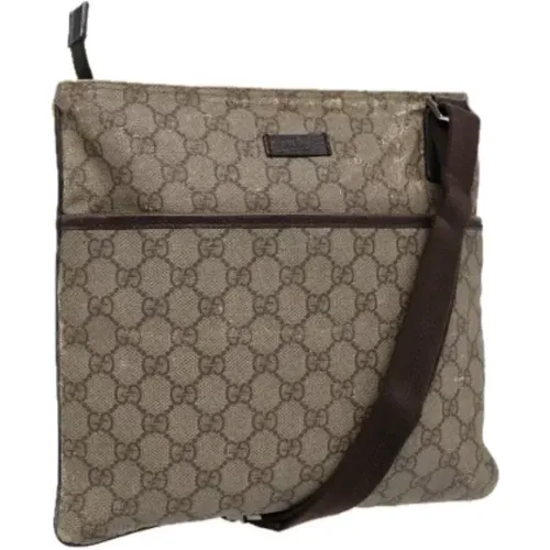 Pre-owned Canvas shoulder-bags , female, Sizes: ONE SIZE - Gucci Vintage - Modalova