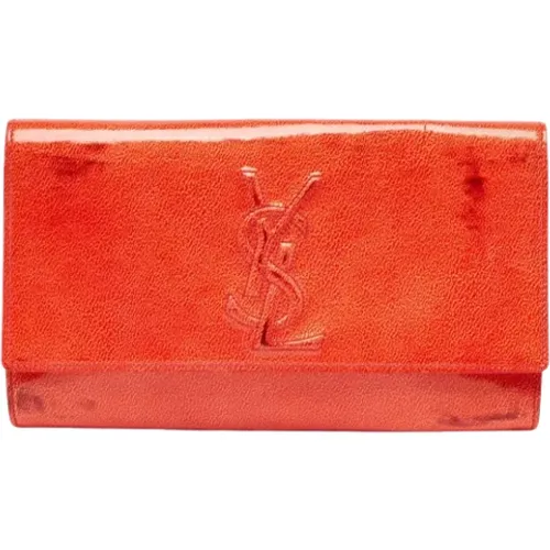 Pre-owned Leder clutches - Yves Saint Laurent Vintage - Modalova