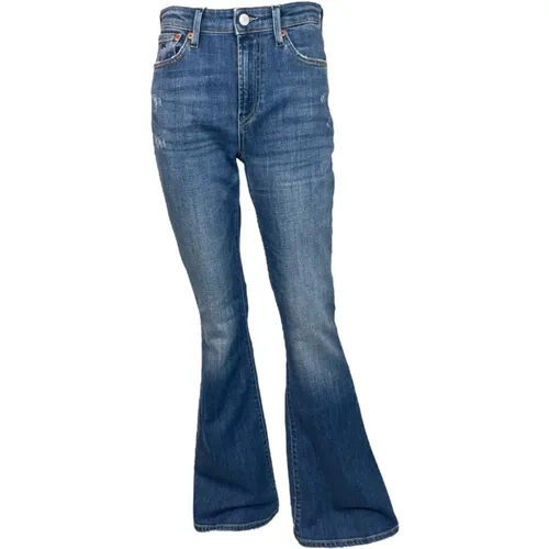 Bootcut Stretch Denim Jeans Mid , female, Sizes: W29 L32, W30 L32, W28 L30, W28 L32, W25 L30, W27 L32 - Denham - Modalova
