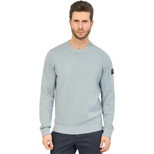Clear Linen Cotton Sweater , male, Sizes: 2XL, L, S, XL, M - Ecoalf - Modalova